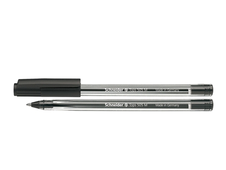 Schneider Tops 505 M Ballpoint Pen #150601 Medium Black 