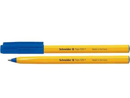 Schneider Tops 505 F Ballpoint Pen #150503 Fine Blue
