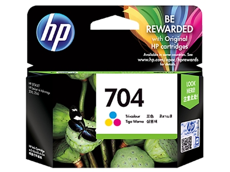  HP 704 Ink Cartridge CN693 Tri-color