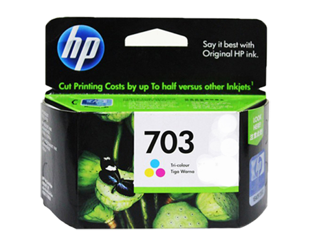 HP 703 Ink Cartridge CD888AA Colored