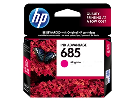 HP 685 Ink Cartridge HPCZ123AA Magenta
