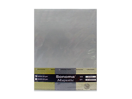 Sonoma Majestic Specialty Paper 120gsm Letter 10s MSilver 