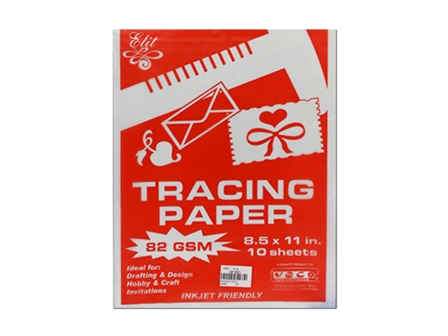 Veco Tracing Paper 82gsm Letter 10s