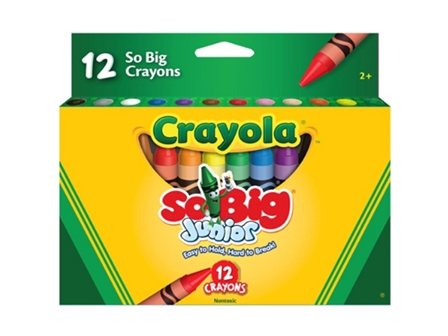 Crayola So Big Crayons Junior 12 Colors