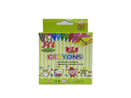 Hi SAFARI Crayons R008SQPSF 24 Colors