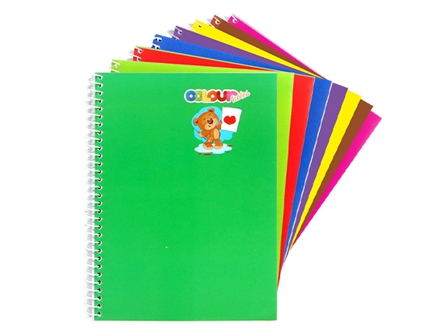 Veco ColourNotes Spiral Notebook 80 Leaves 10s