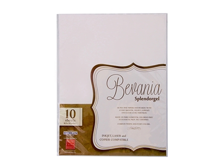 Prestige Bevania Splendorgel Specialty Paper White 270gsm LTR 10s