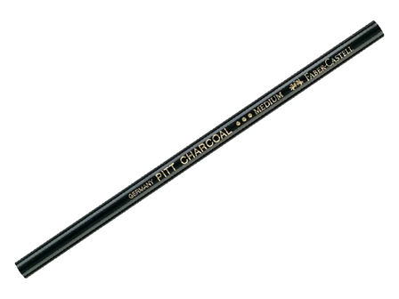 Faber Castell Pitt Natural Charcoal Pencil Medium