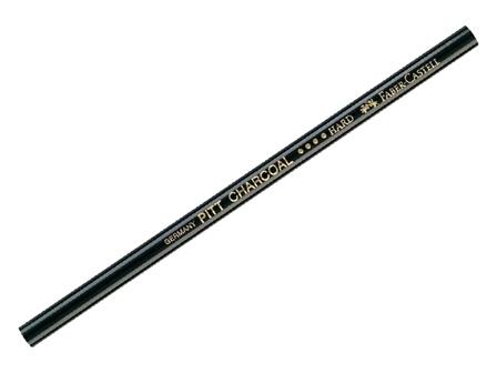 Faber Castell Pitt Natural Charcoal Pencil Hard