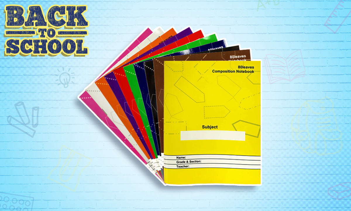 Office Warehouse Composition Notebook Promo Pack 10s (WAS PHP 199.00)