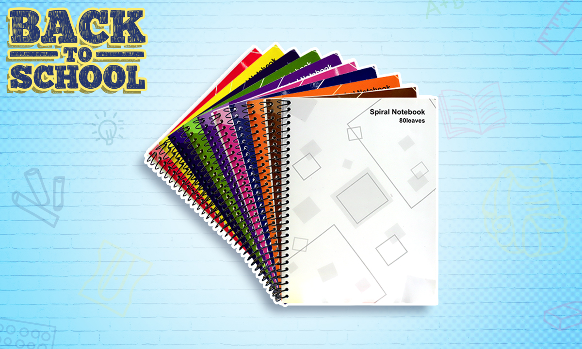 Office Warehouse Spiral Notebook Promo Pack 10s (WAS 