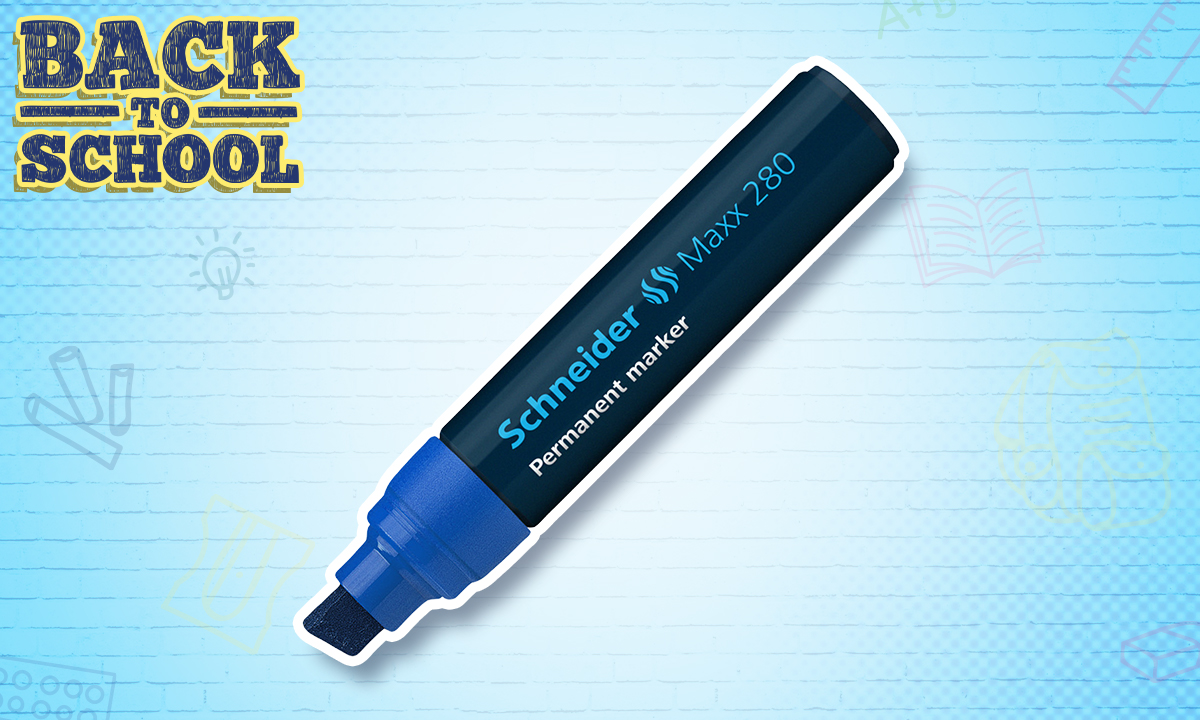 Schneider Maxx 280 Permanent Marker 4+12mm Blue (WAS PHP 159.00)