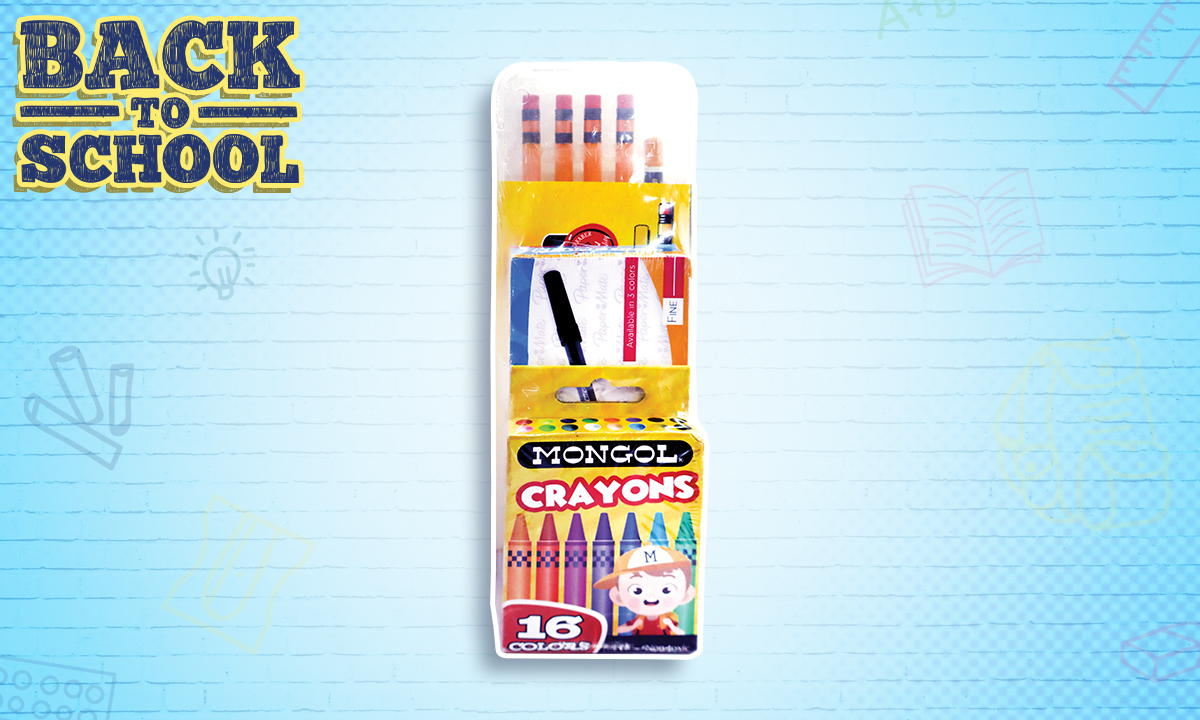 Mongol Back-to-School Bundle 3s (WAS PHP 300.00)