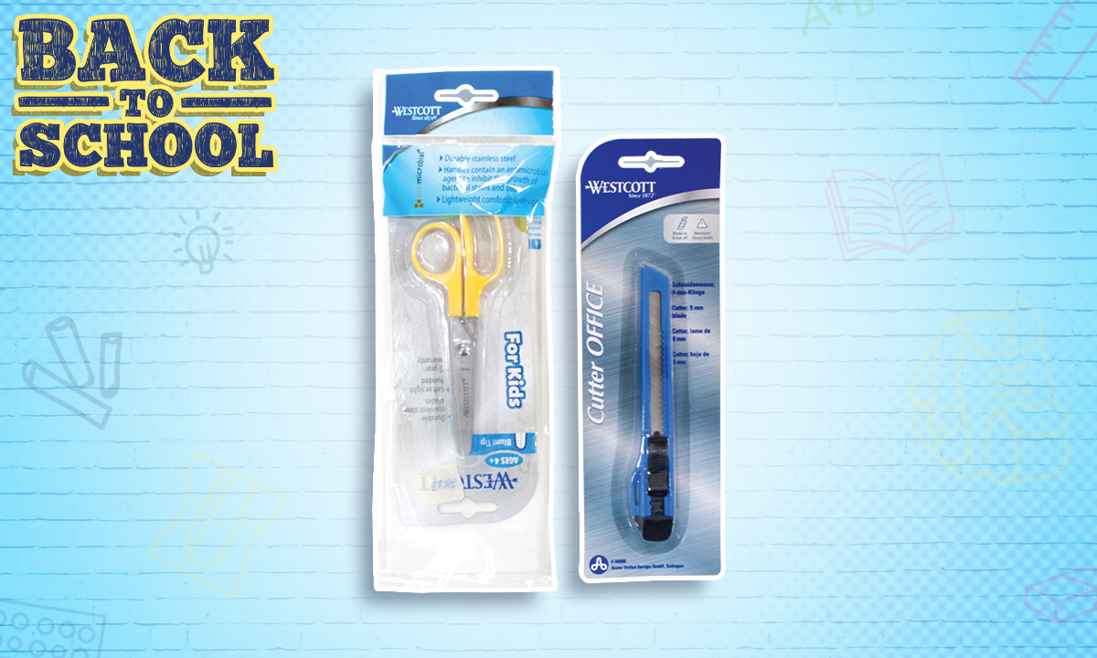 Westcott Scissors and Cutter Bundle 2s (WAS PHP 80.00)