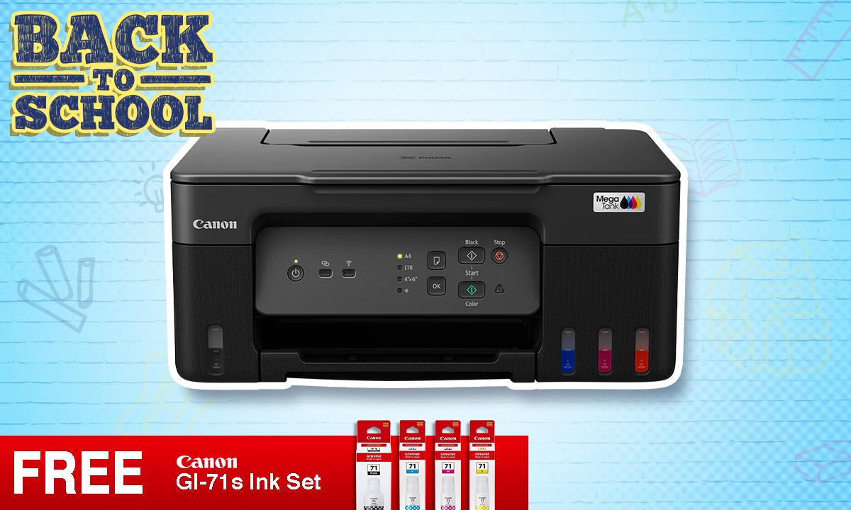 Canon Pixma G3730 Megatank Printer (SRP PHP 9,995.00)