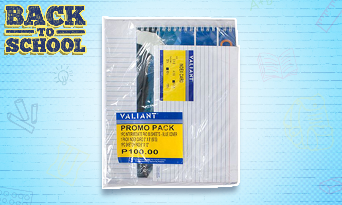 Valiant Intermediate & Sketch Pads + Index Card Promo Pack 3s
