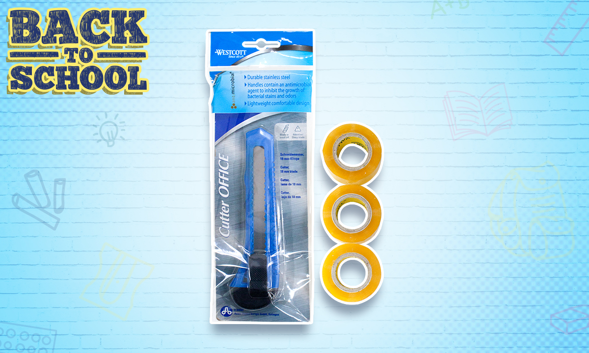 Westcott Office Cutter and Celo Tape Bundle