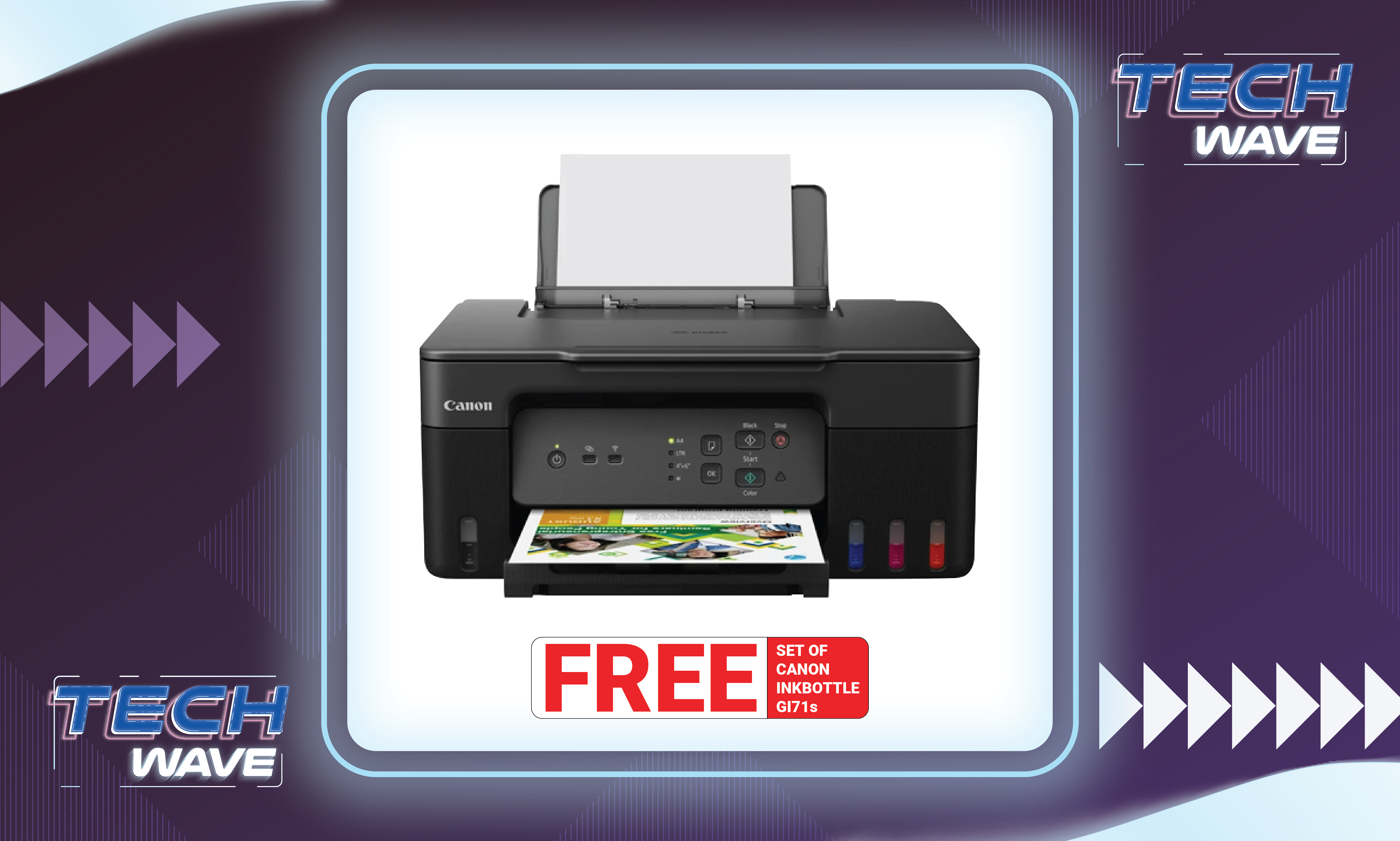 Canon Pixma G3730 Multifunction MegaTank Printer (SRP PHP 9,995.00)