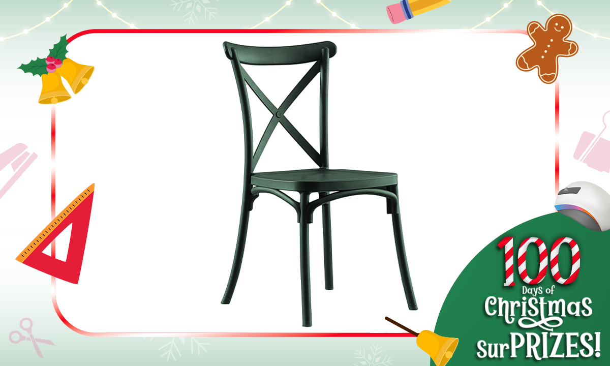Plastic Chair THDC654 Green (SRP PHP 1,395.00)