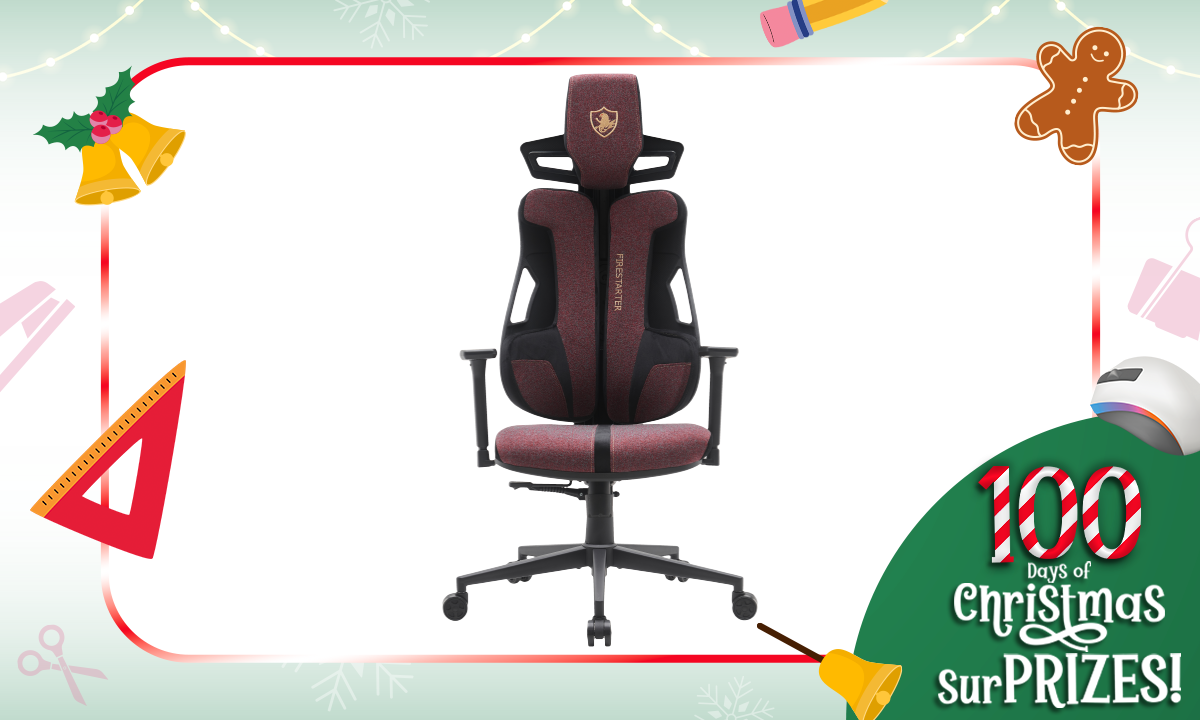 Gaming Chair Firestarter HS03-V8 Black/Red (SRP PHP 14,995.00)