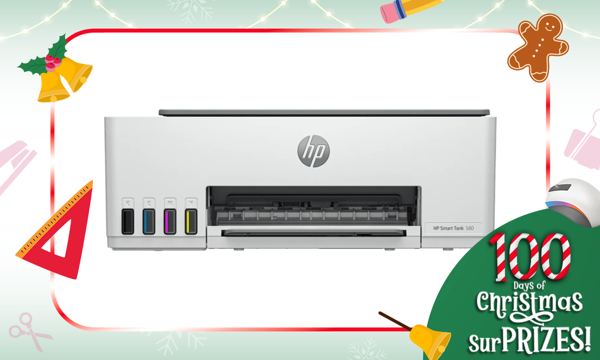 HP Smart Tank 580 All-In-One Printer (SRP PHP 9,500.00)