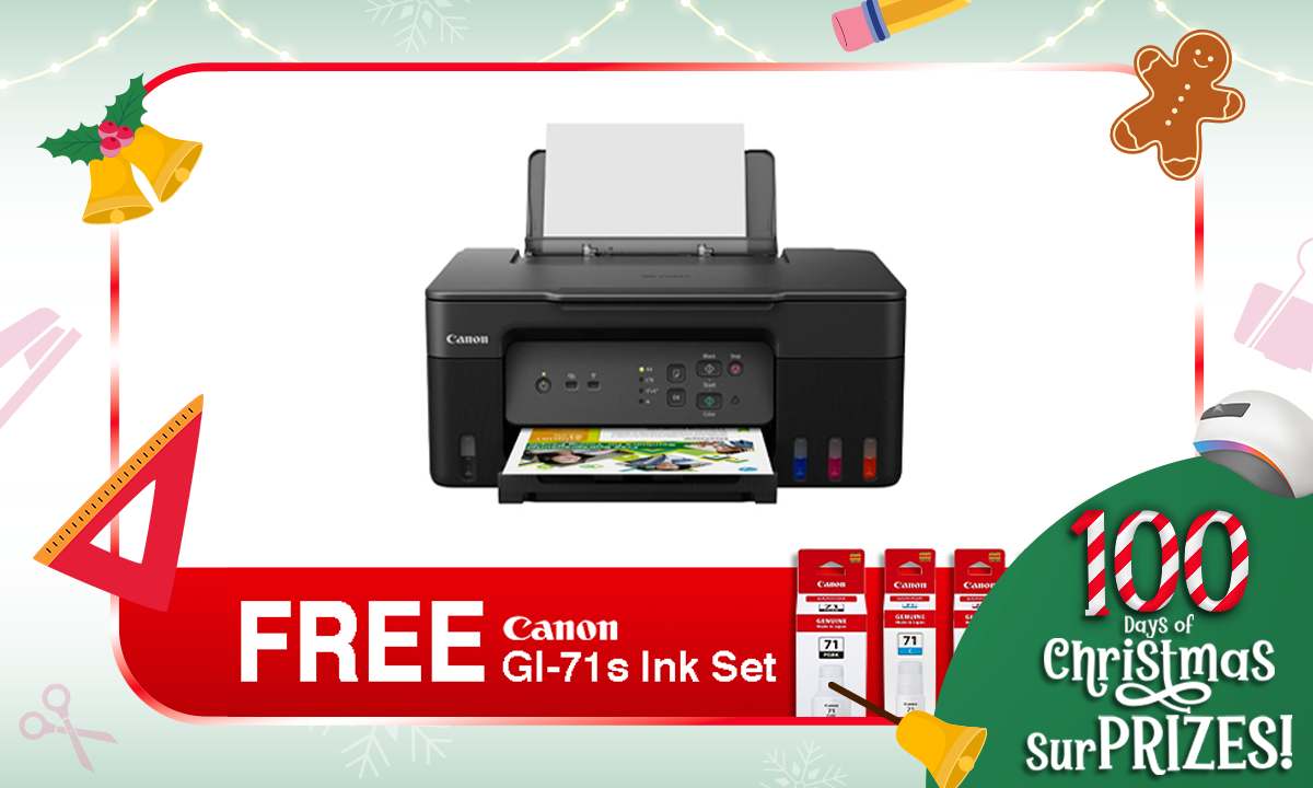 Canon Pixma G3730 Multifunction MegaTank Printer (SRP PHP 9,995.00)