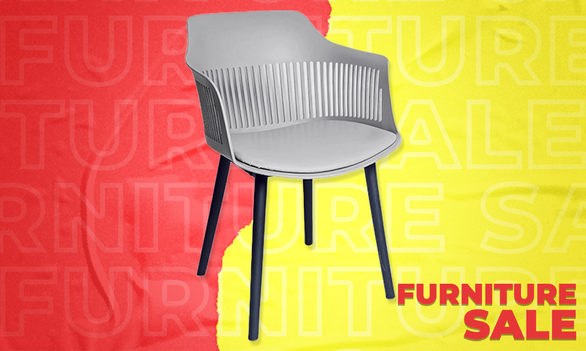 Designer Chair PP-100 Gray (SRP PHP 1,995.00)