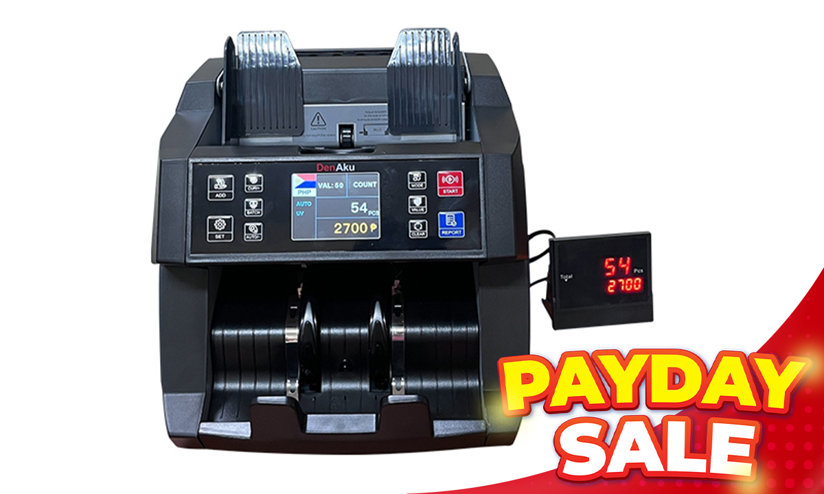 Denaku HL-600 Money Counter (SRP PHP 22,995.00)