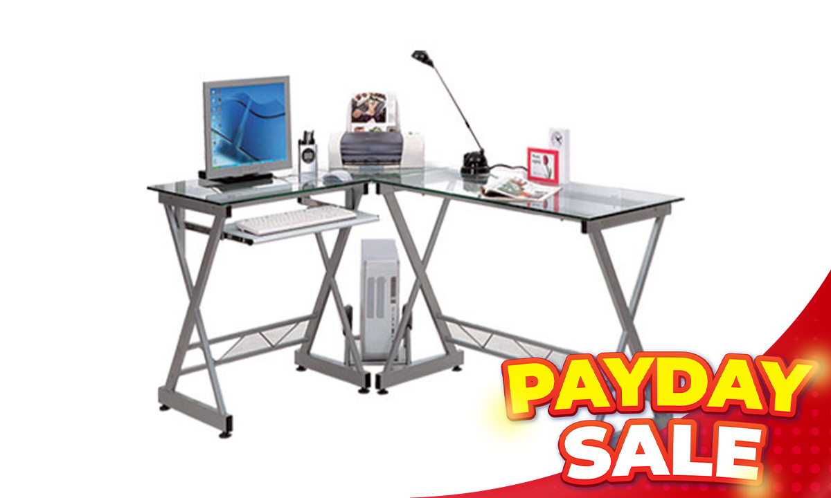 Computer Table CT3802 Silver (SRP PHP 9,995.00)