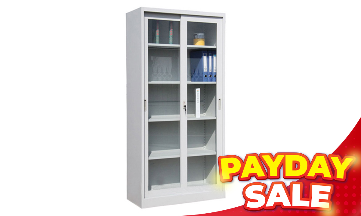 Sliding Cupboard JF-SD002 Gray (SRP PHP 11,495.00)