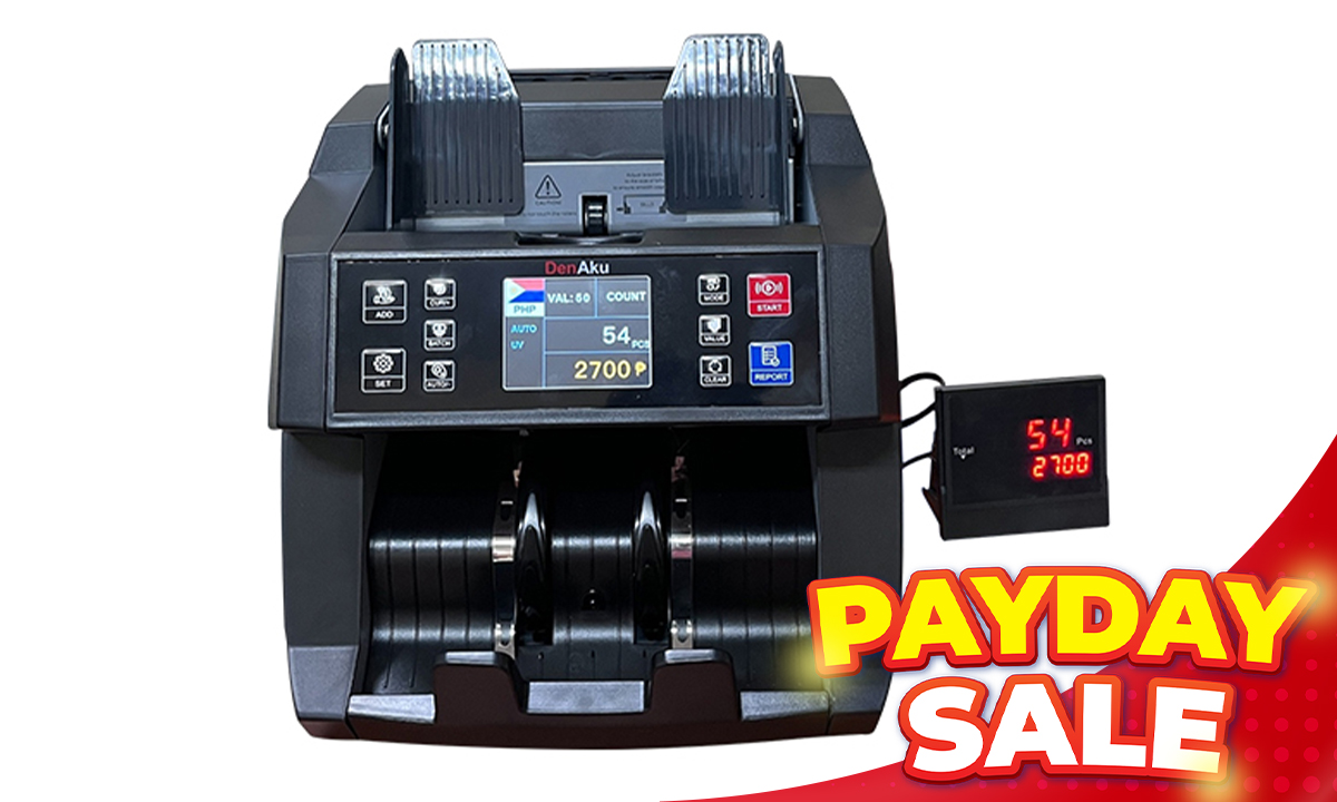 Denaku HL-600 Money Counter (SRP PHP 22,995.00)
