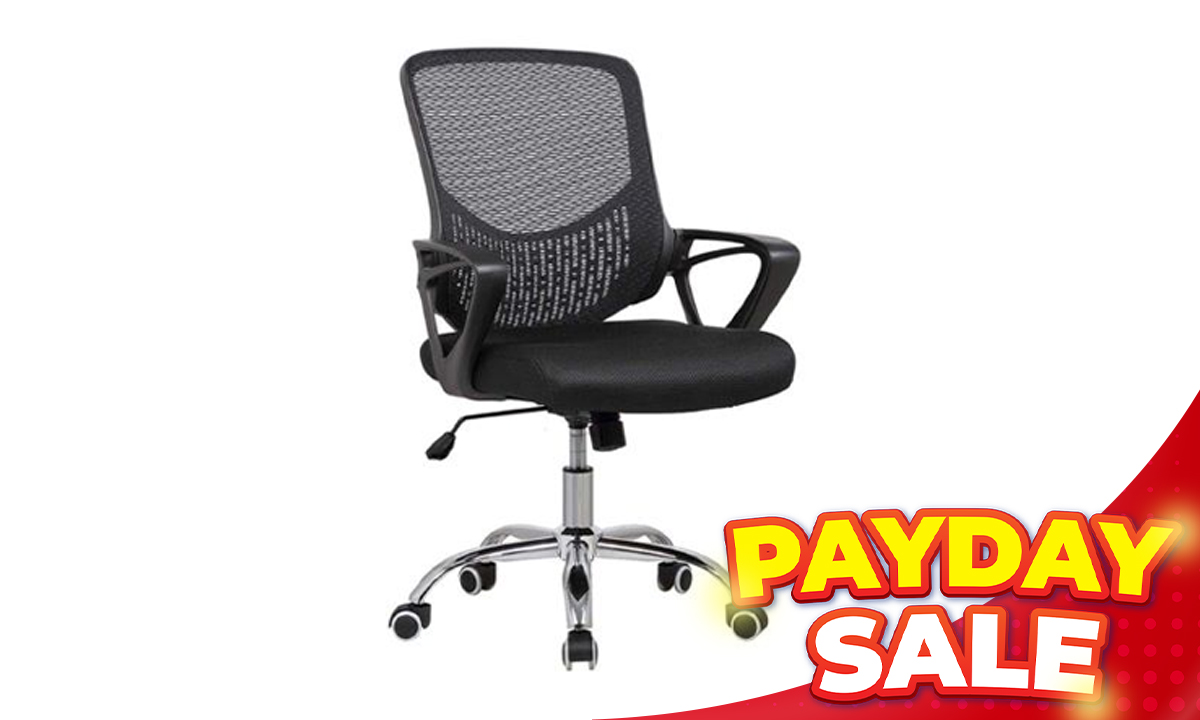 Task Chair XY6089 Mesh Black (SRP PHP 3,595.00)
