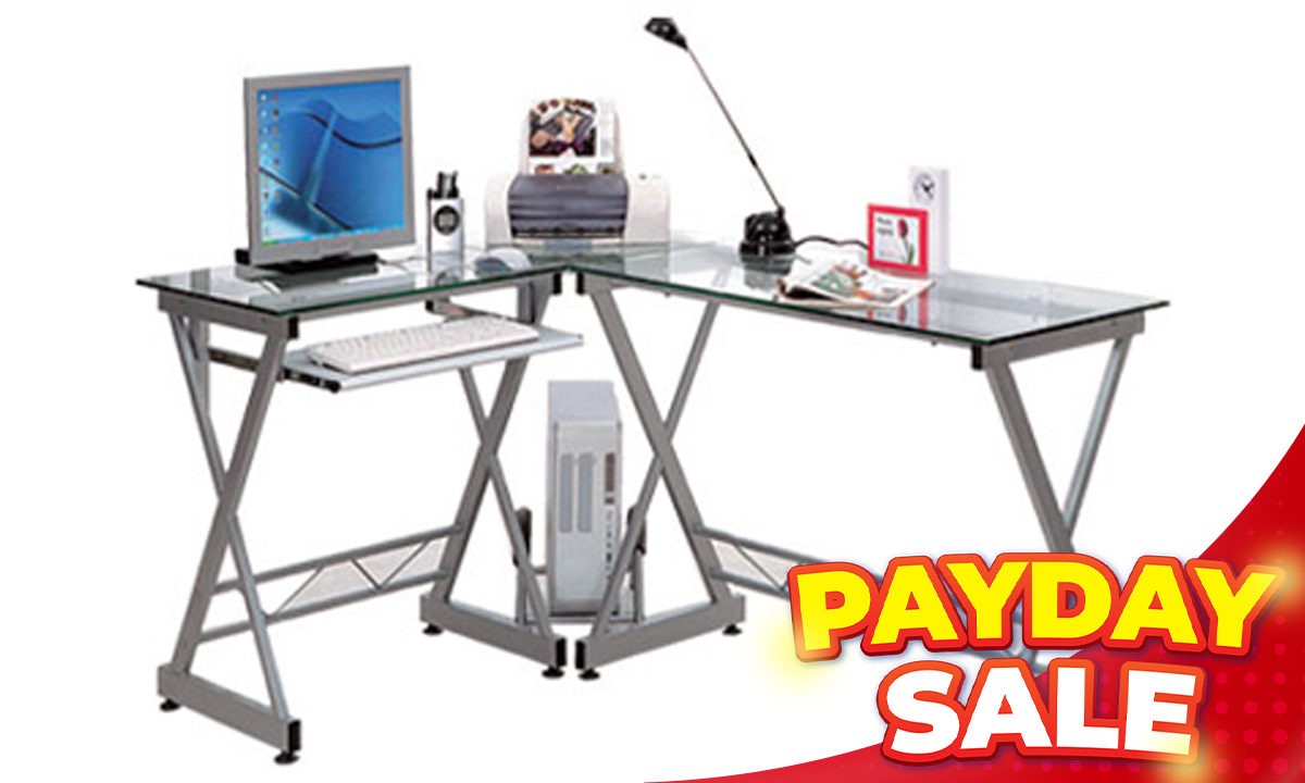 Computer Table CT3802 Silver (SRP PHP 9,995.00)