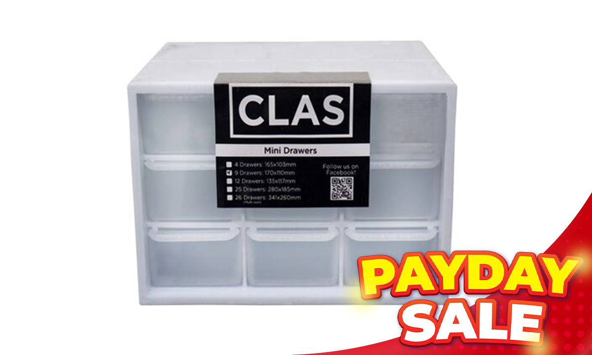 Clas Mini Drawers 9D 170x110mm (SRP PHP 268.00)