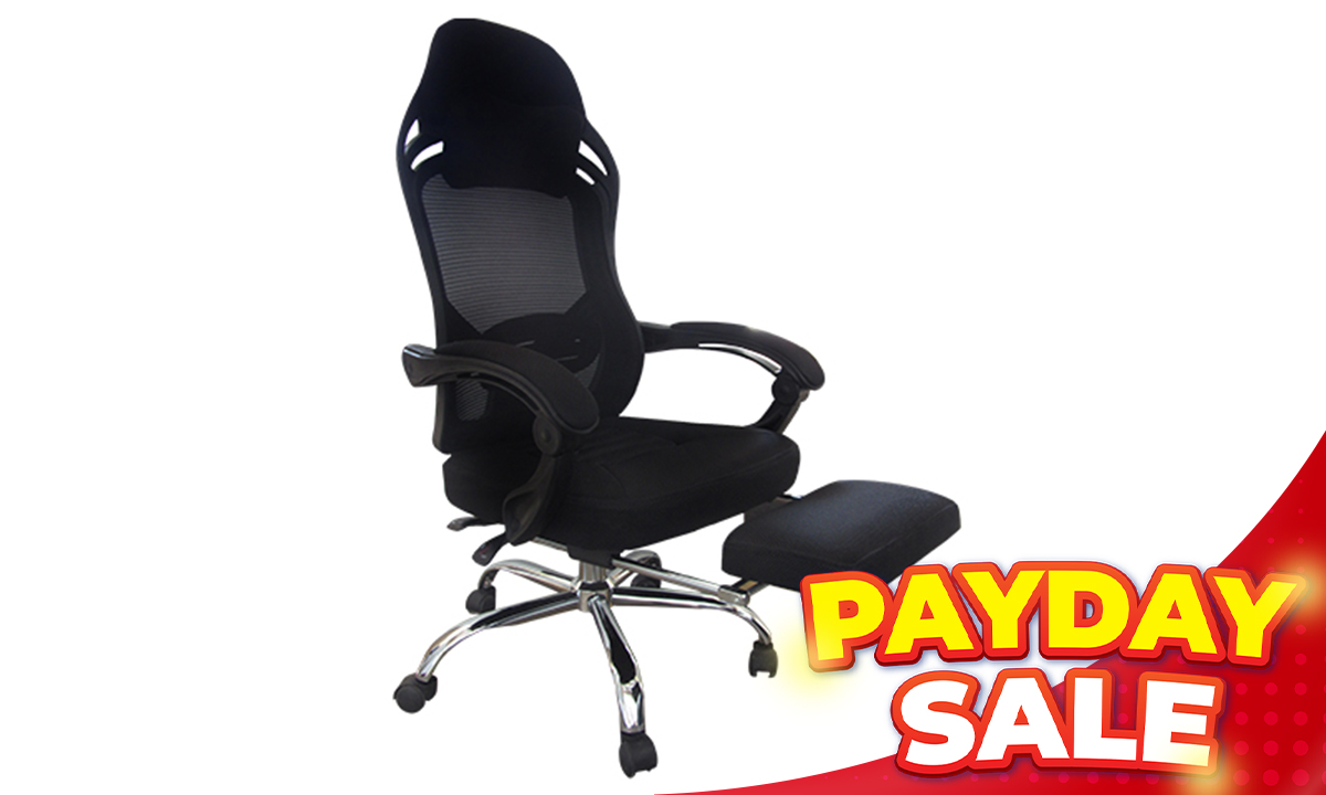 Executive Chair w/Foot Rest XY6091 Black (SRP PHP 6,795.00)