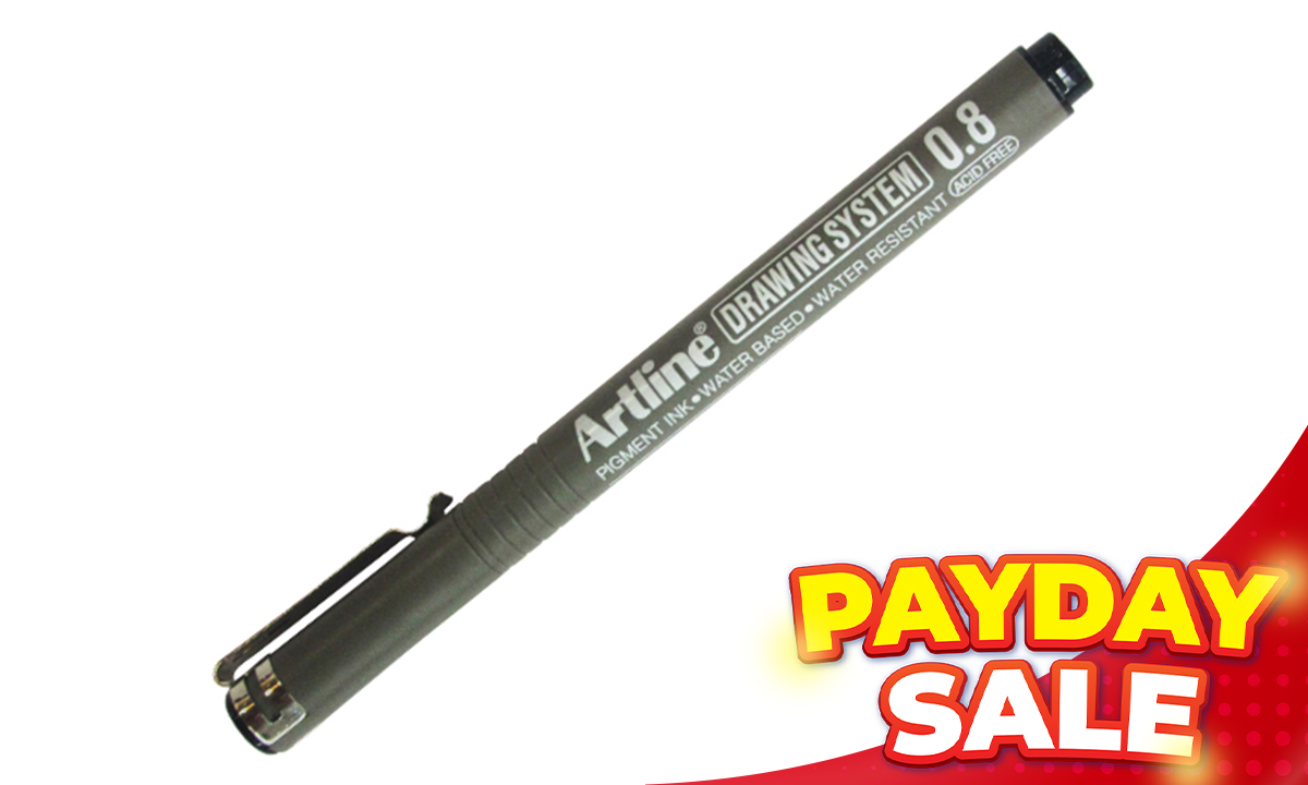 Artline Drawing System 0.8 Black (SRP PHP 79.00)