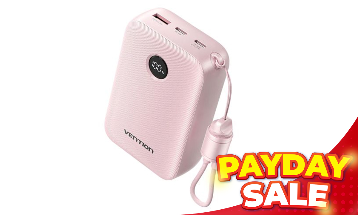 Vention 20000mAh Power Bank 22.5W Pink (SRP PHP 899.00)
