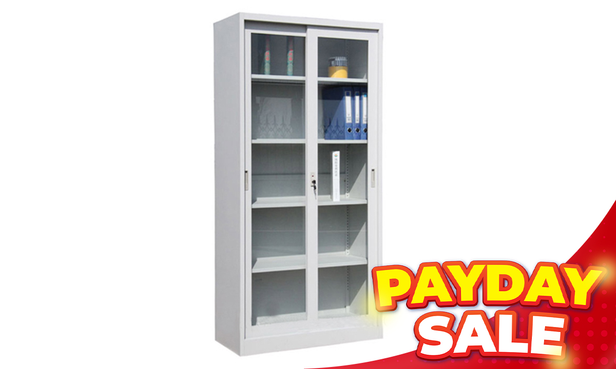 Sliding Cupboard JF-SD002 Gray (SRP PHP 11,495.00)