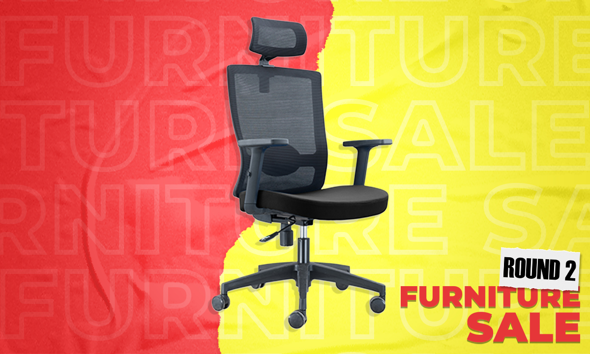 Executive Chair HT-7039AX Mesh High Back Black (SRP PHP 7,995.00)