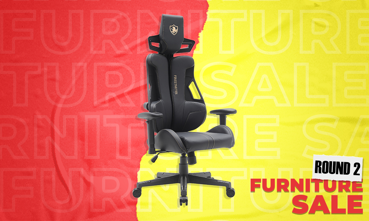 Gaming Chair Firestarter HS03-V1 Black (SRP PHP 13,995.00)