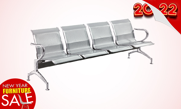  Gang Chair 4 Seater All Steel A61                                   (WAS PHP 7,595.00) 