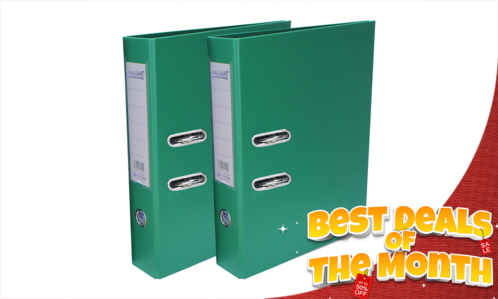 VALIANT LEVER ARCHFILE LEGAL GREEN PROMO PACK 2S (PHP 220.00)
