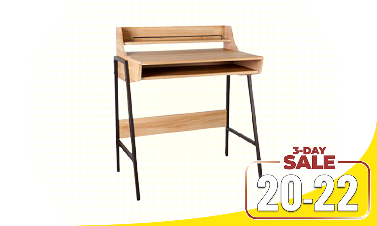 COMPUTER TABLE HP-1908 PINE (WAS PHP 4,195.00)