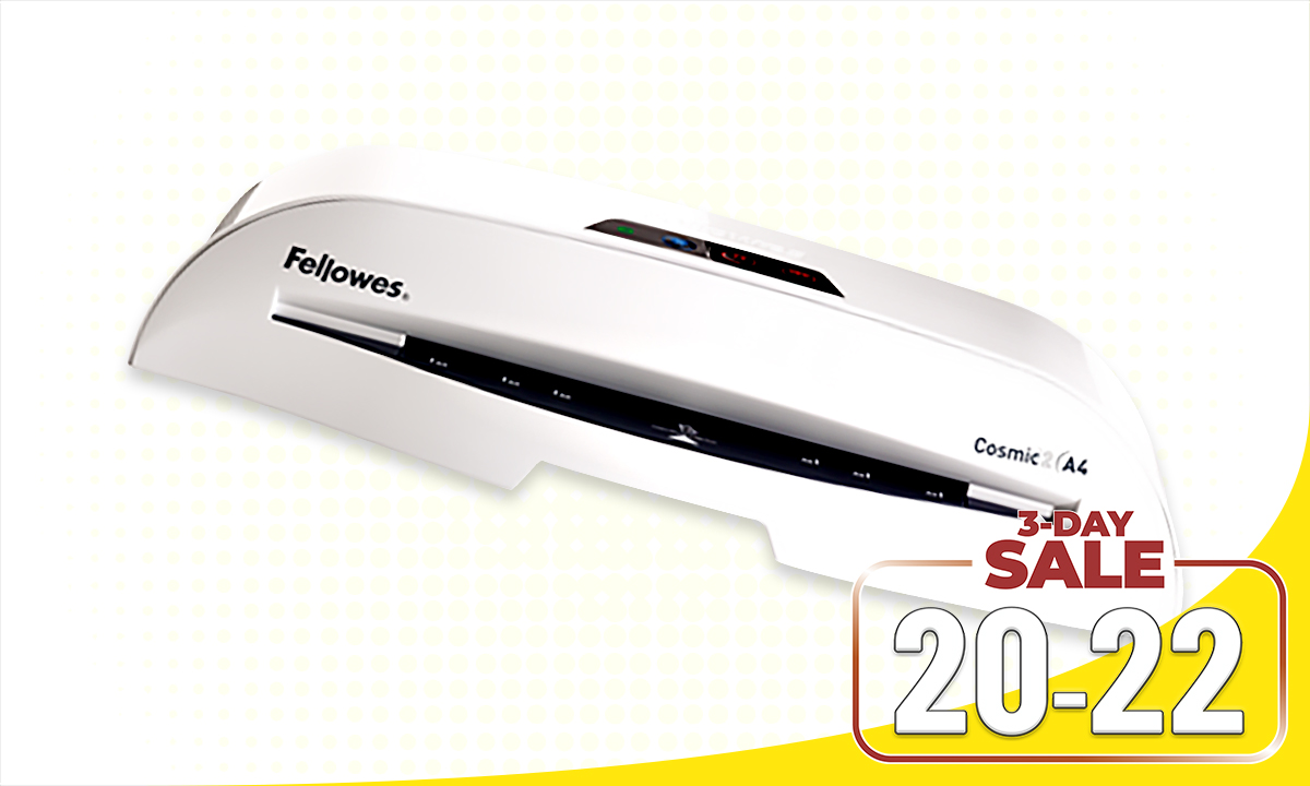 FELLOWES COSMIC 2 A4 LAMINATOR (WAS PHP 5,795.00)