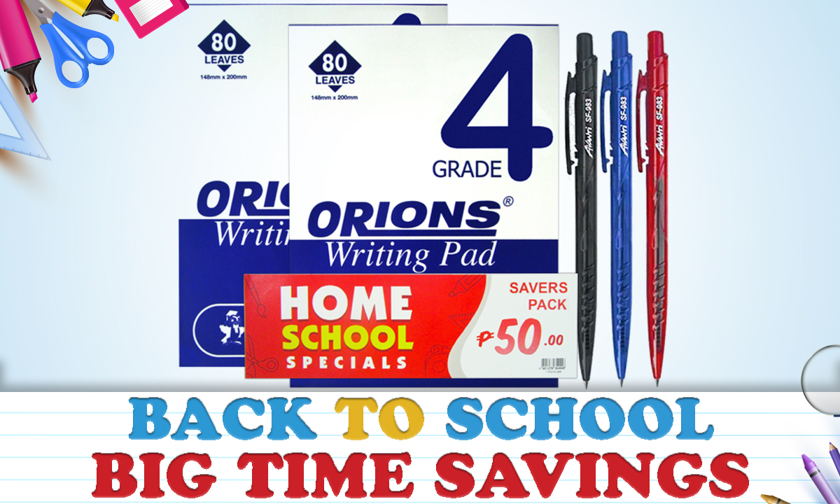 ORIONS HOME SCHOOL SAVERS PACK F370101225 GRADE 4