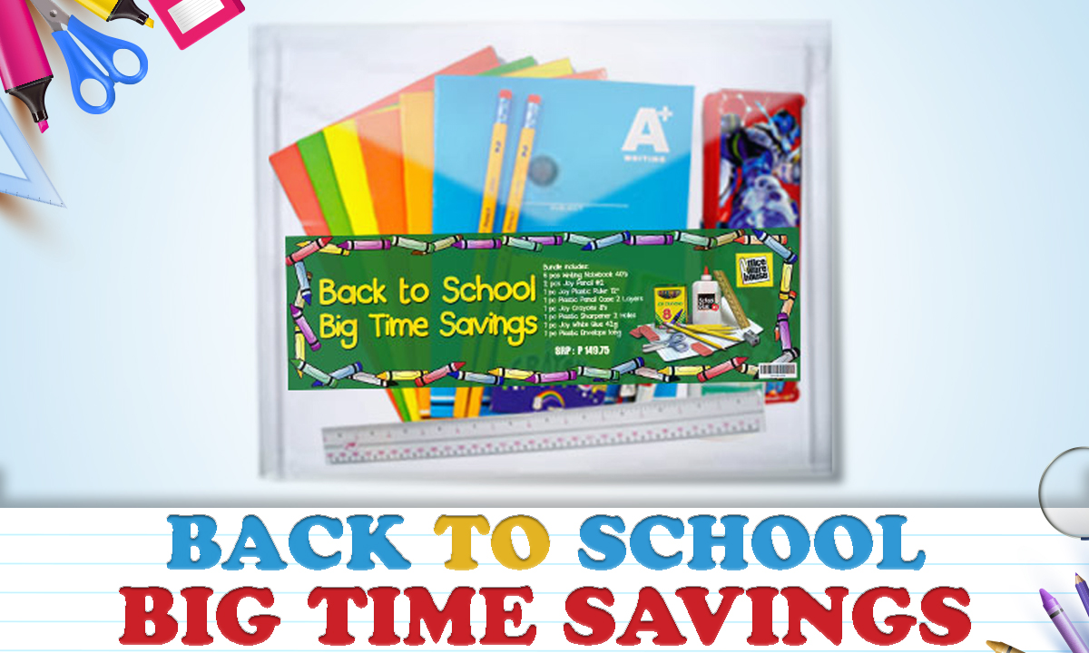 BACK TO SCHOOL BIG TIME SAVINGS BUNDLE KIT