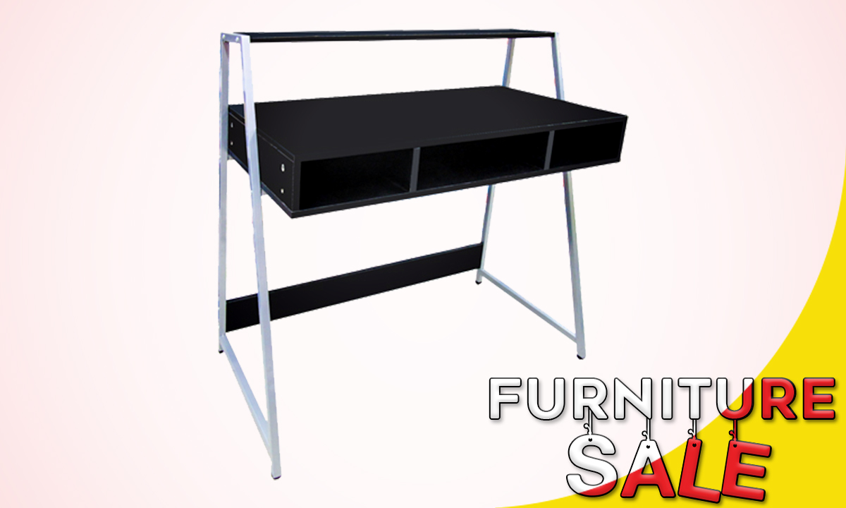 COMPUTER TABLE HP-1911 BLACK (WAS PHP 3,795.00)