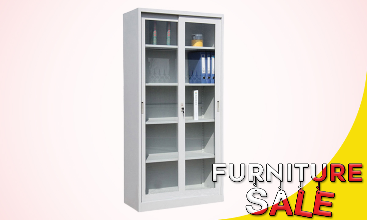 SLIDING CUPBOARD JF-SD002 GRAY (WAS PHP 10,495.00)