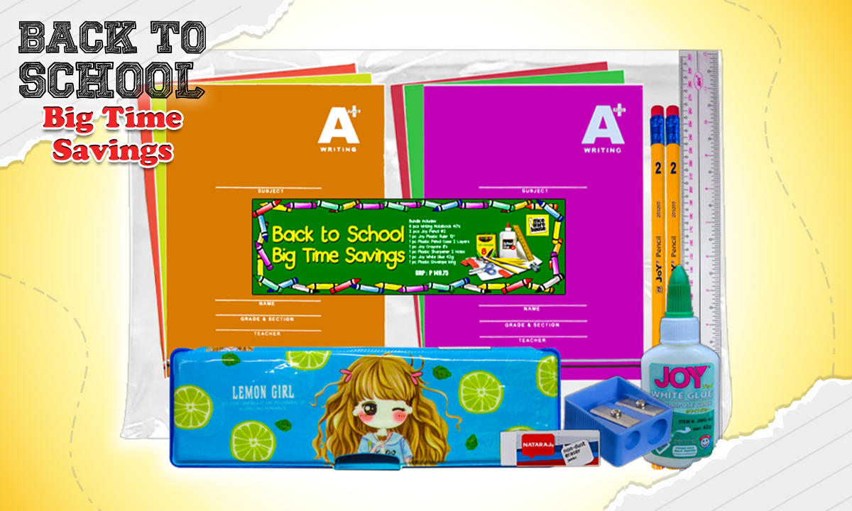 BACK TO SCHOOL BIG TIME SAVINGS BUNDLE KIT