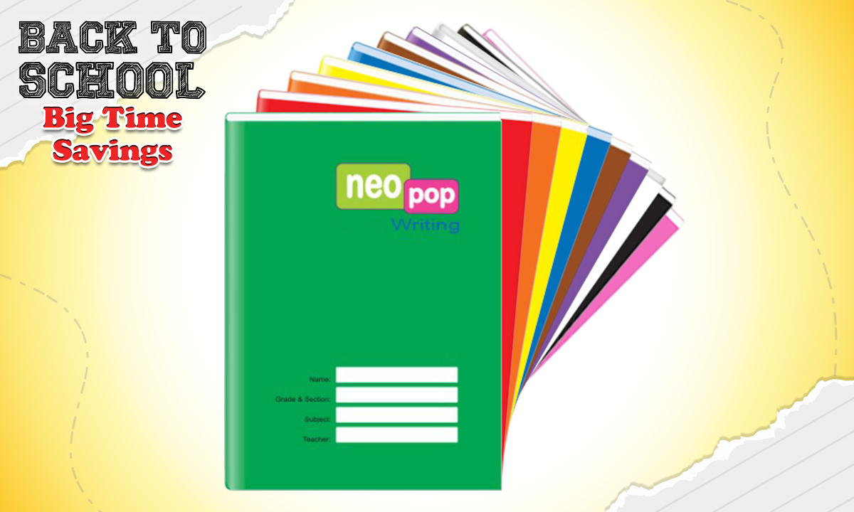 VECO NEOPOP COMPOSITION NOTEBOOK 80 LEAVES 10S